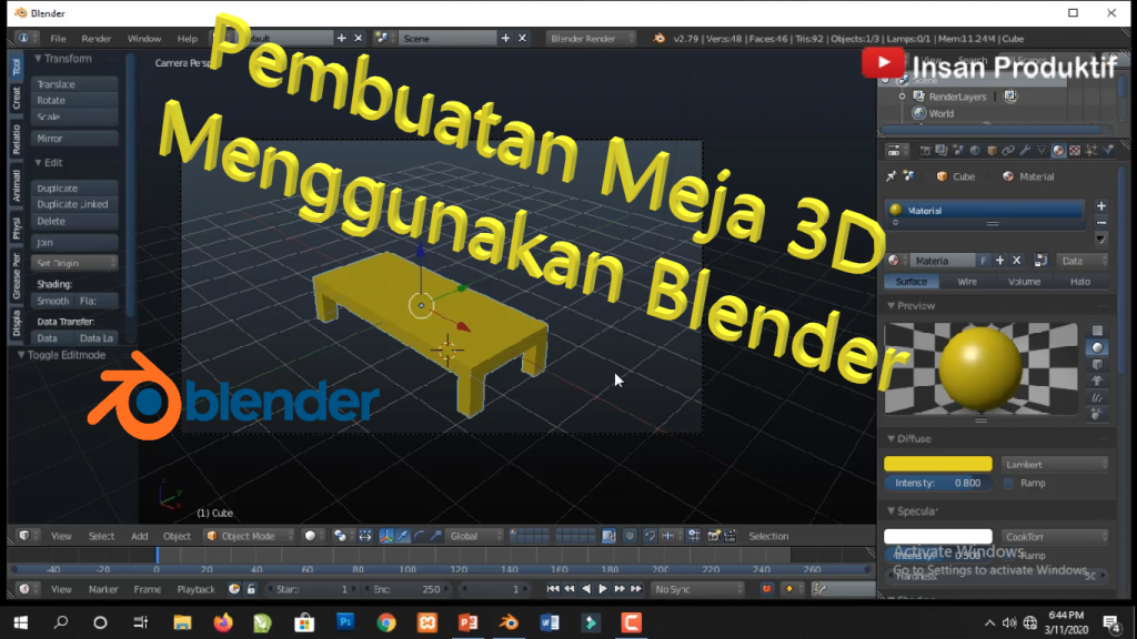 meja blender