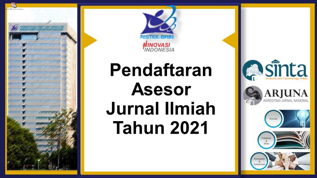 Pendaftaran Asesor Akreditasi Jurnal 2021