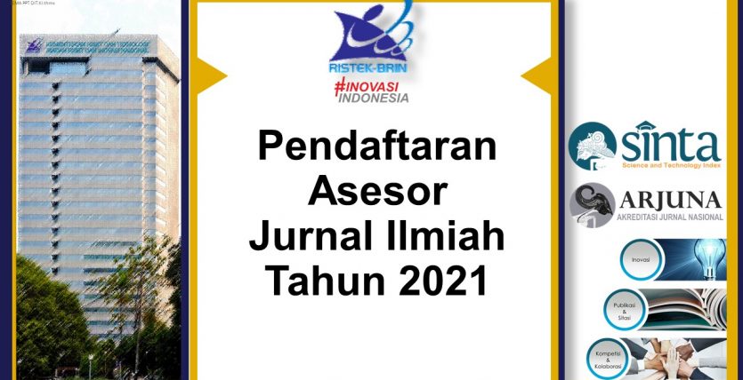 Pendaftaran Asesor Akreditasi Jurnal 2021