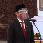 ILUSTRASI. Pelantikan Menteri Pendidikan, Kebudayaan, Riset dan Teknologi (Mendikbud Ristek) Nadiem Makarim di Istana Negara, Rabu (28/4/2021).