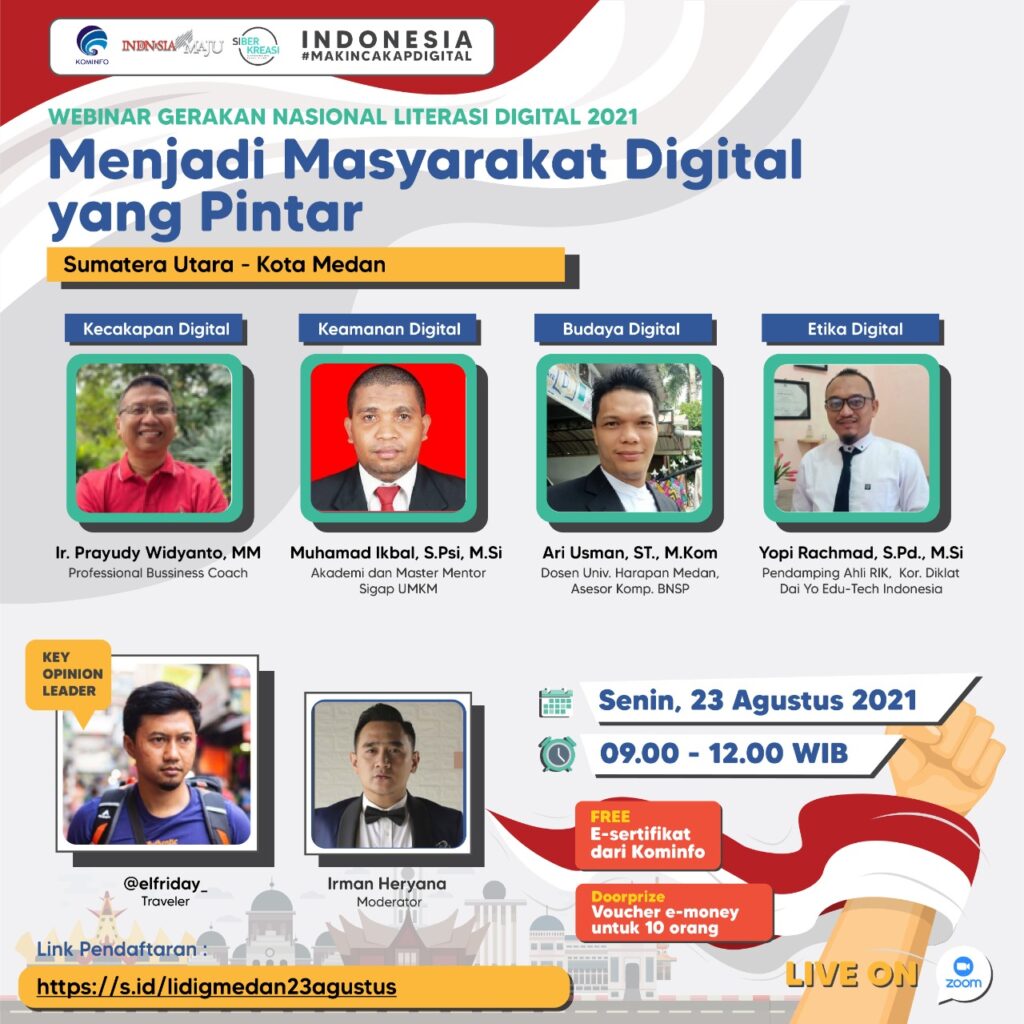 Literasi Digital Kominfo Menjadi Masyarakat Digital yang Pintar