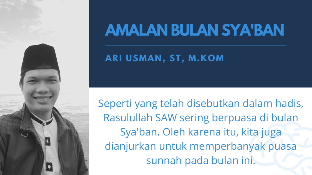 amalan bulan sya'ban